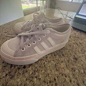 Adidas Lavender Wedges Sz 6